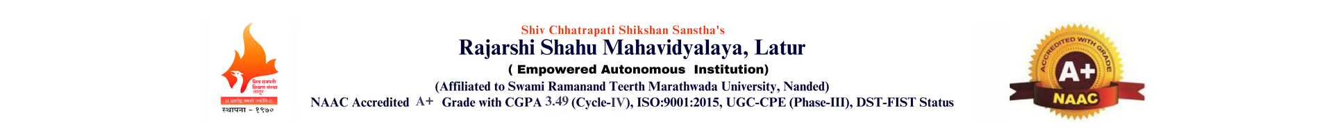 Rajarshi Shahu Mahavidyalaya (Autonomous), Latur